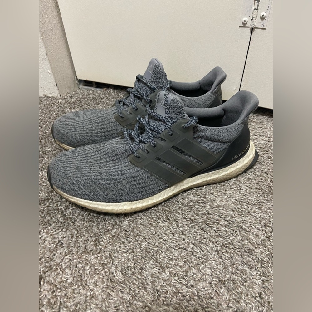 Men’s Grey Ultraboost Running Shoes